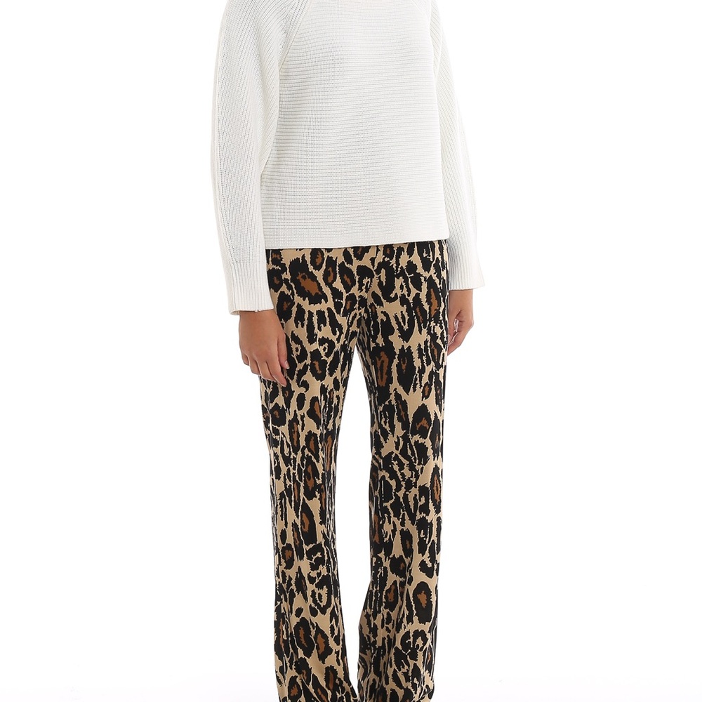 DVF Caspian Silk Jersey Pants